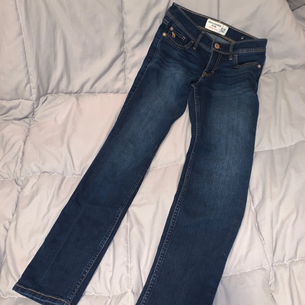 Abercrombie kids skinny jeans